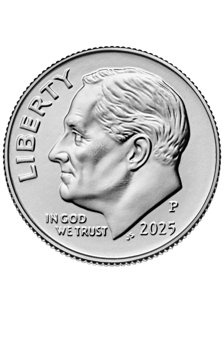 2025-P Roosevelt Dime - Uncirculated