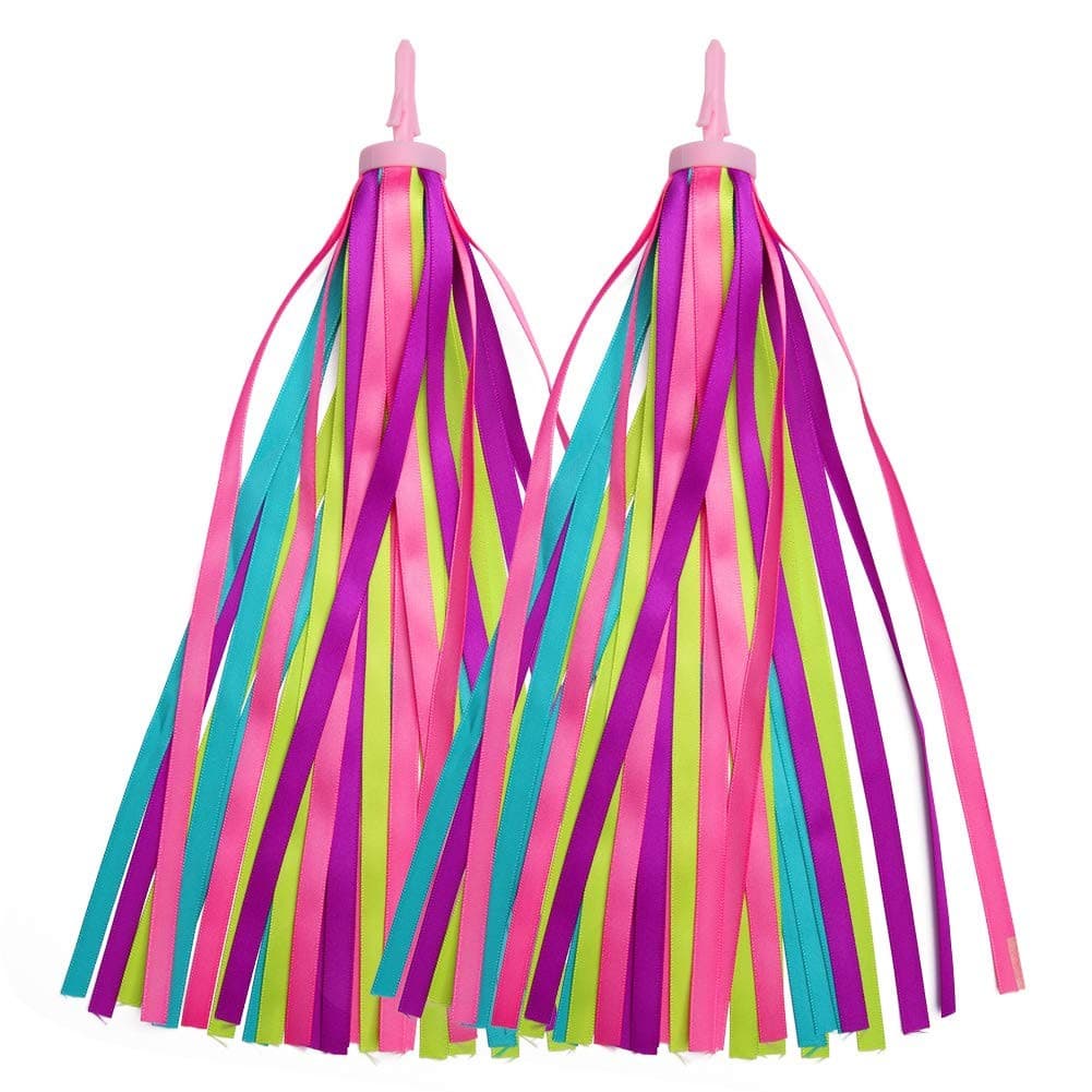 Bike Handlebar Streamers Scooter Grips Streamers Tassel Ribbons for Boys Girls