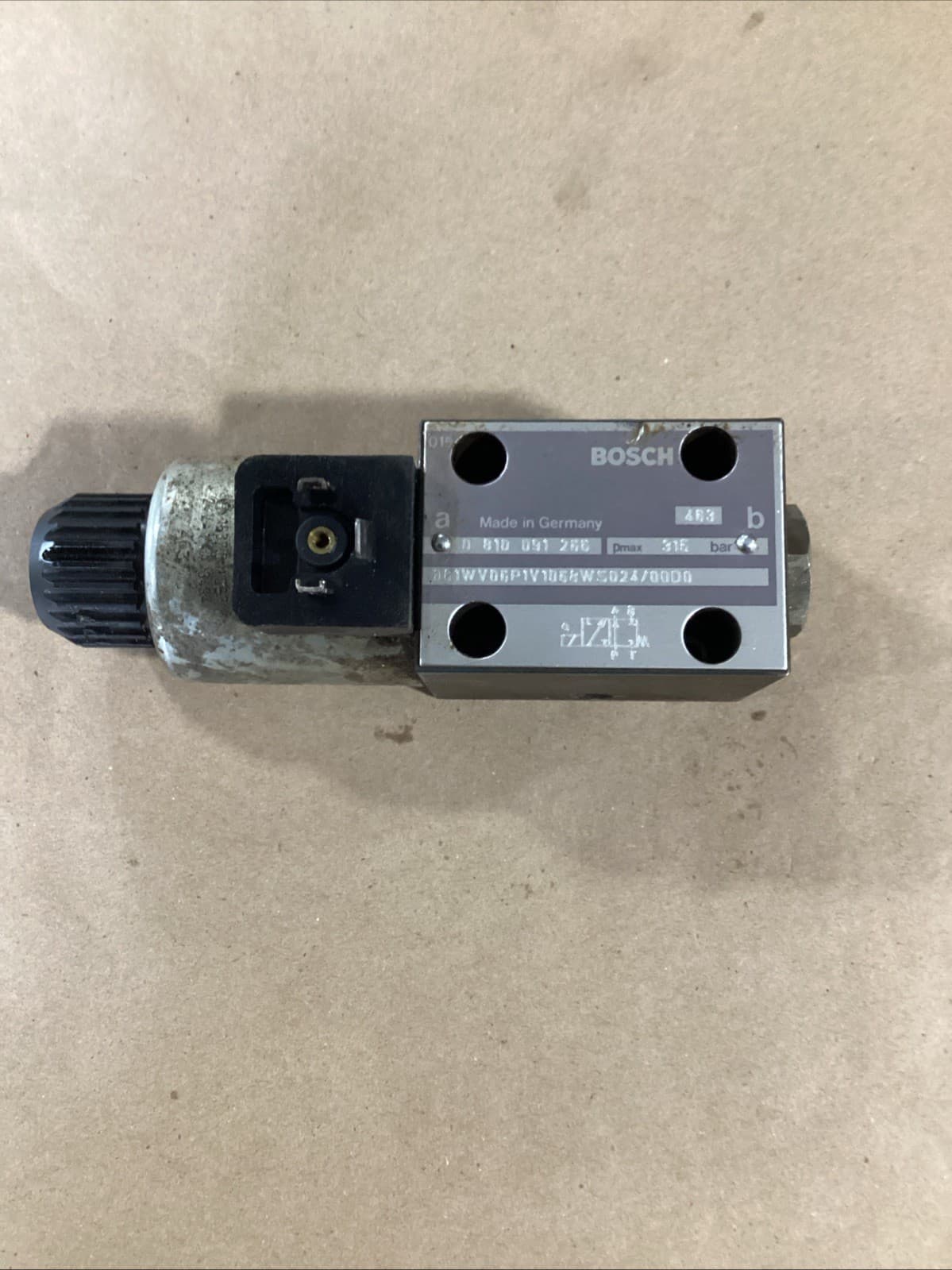 BOSCH 0 810 091 266 SOLENOID VALVE 0810091266 #44D61PR5*IAC