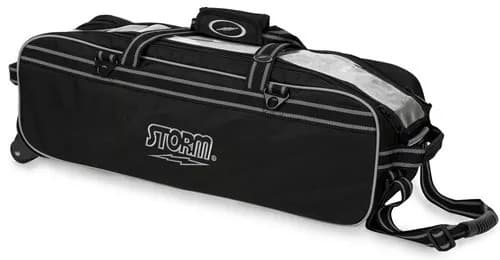 Storm Tournament 3-Ball Tote Bowling Bag Black - Brand New - Free Ship!