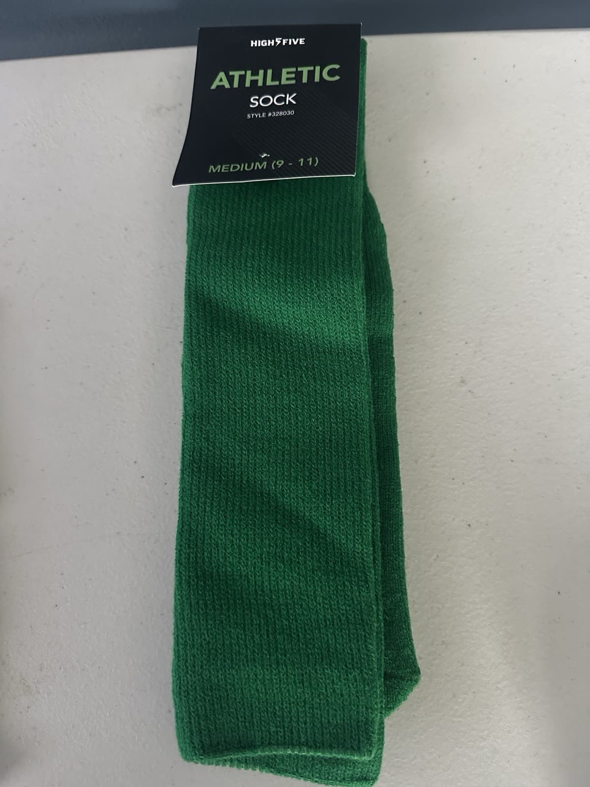 High Five Athletic Baseball Sock Medium (9-11) Green