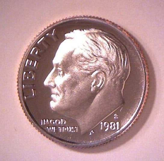 1981 S 10C Proof Roosevelt Dime - **FREE SHIPPING**