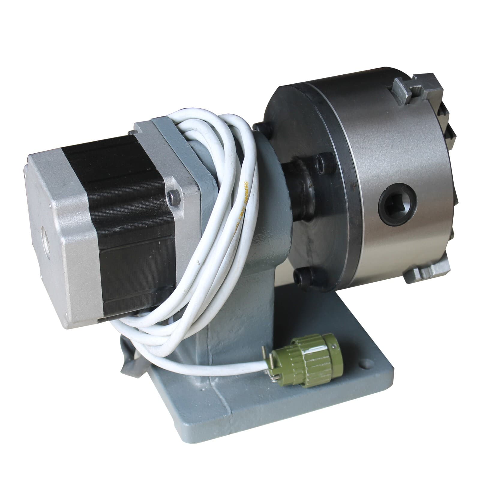 Chuck Rotation Axis for Pneumatic Marking Machine Accessories Nema34 Stepper Mot
