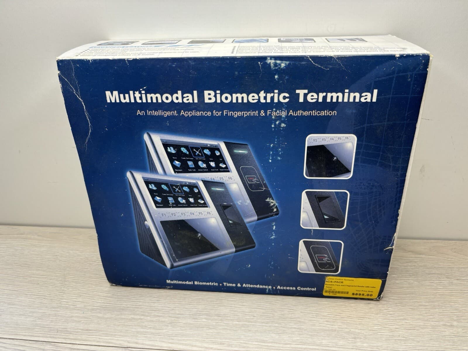 Multimodal Biometric Terminal Time & Attendance Face, Fingerprint Access Control
