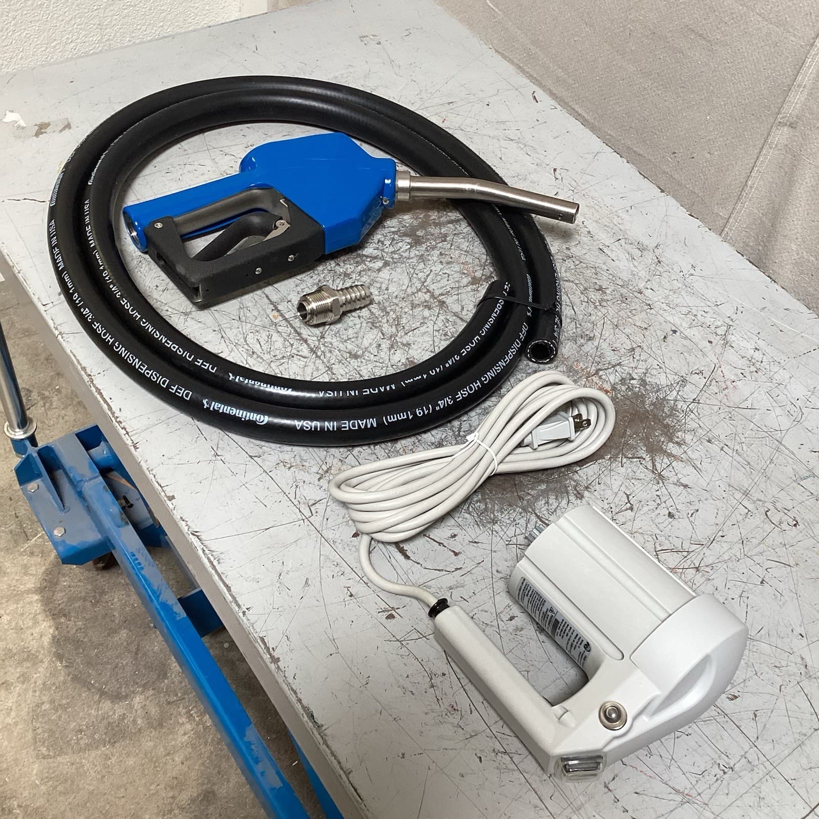 FINISH THOMPSON EFP-40 & S1 DEF Kit Electric Operated Drum Pump INCOMPLETE