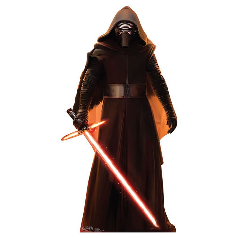 KYLO REN v1 Star Wars VII Force Awakens CARDBOARD CUTOUT Standup Standee SW7