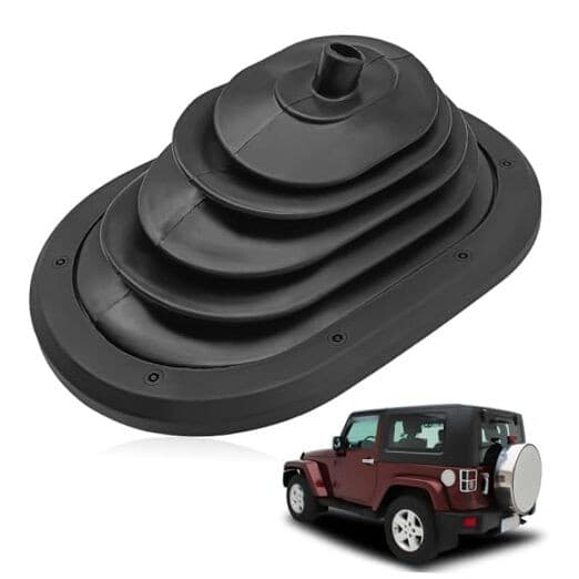 Manual Transmission Gear Shifter Boot Cover, Shifter Cover Compatible with JP