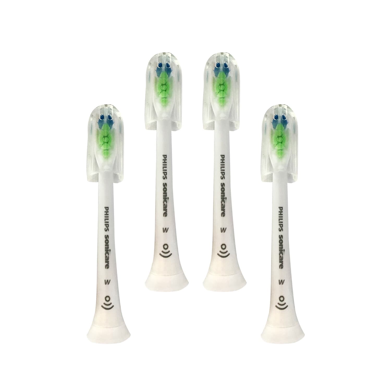 4x Philips Sonicare DiamondClean W Replacement Brush Heads | White | w/o Box