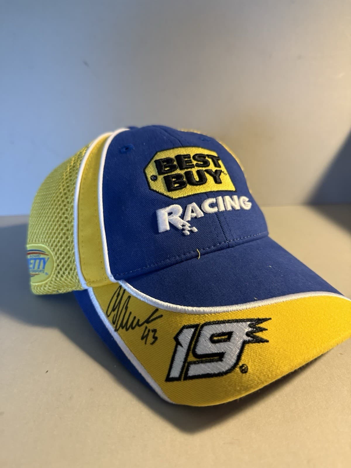 A J Allmendinger Signed Best Buy Race Hat