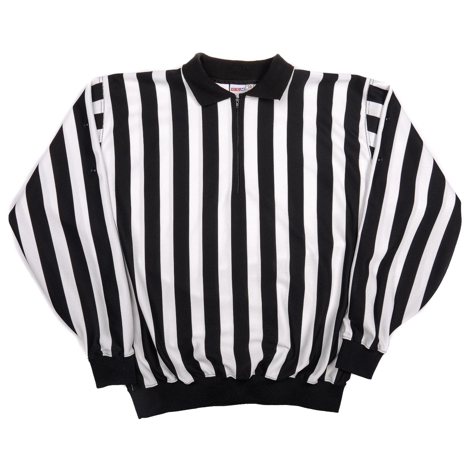 CCM Hockey Senior/Adult Pro 150 Referee Jersey w/ Snaps Size 50 MPRO150S