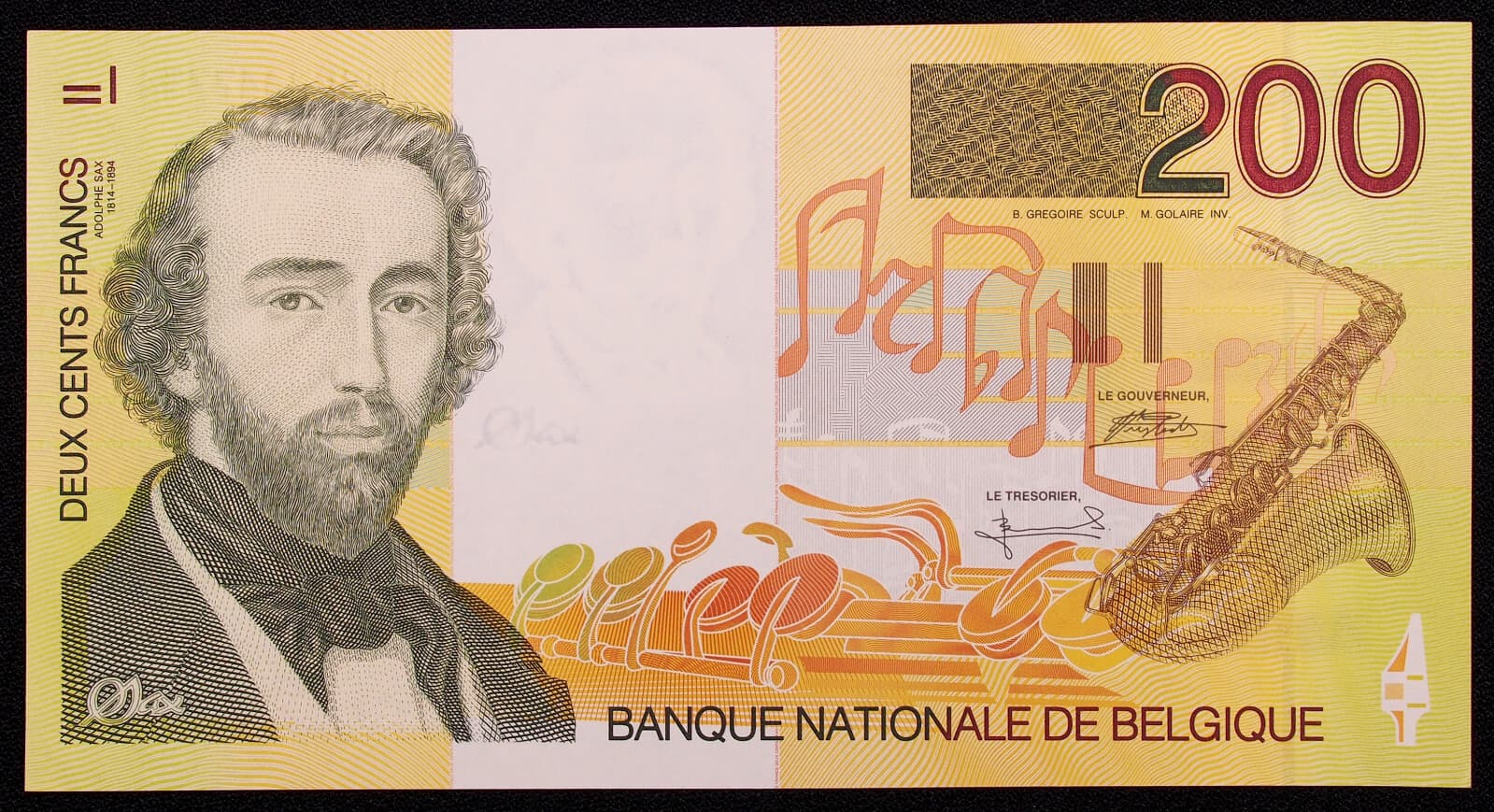 Belgium 200 Francs ND (1995) - P-148 (SLIB-013-L2710)