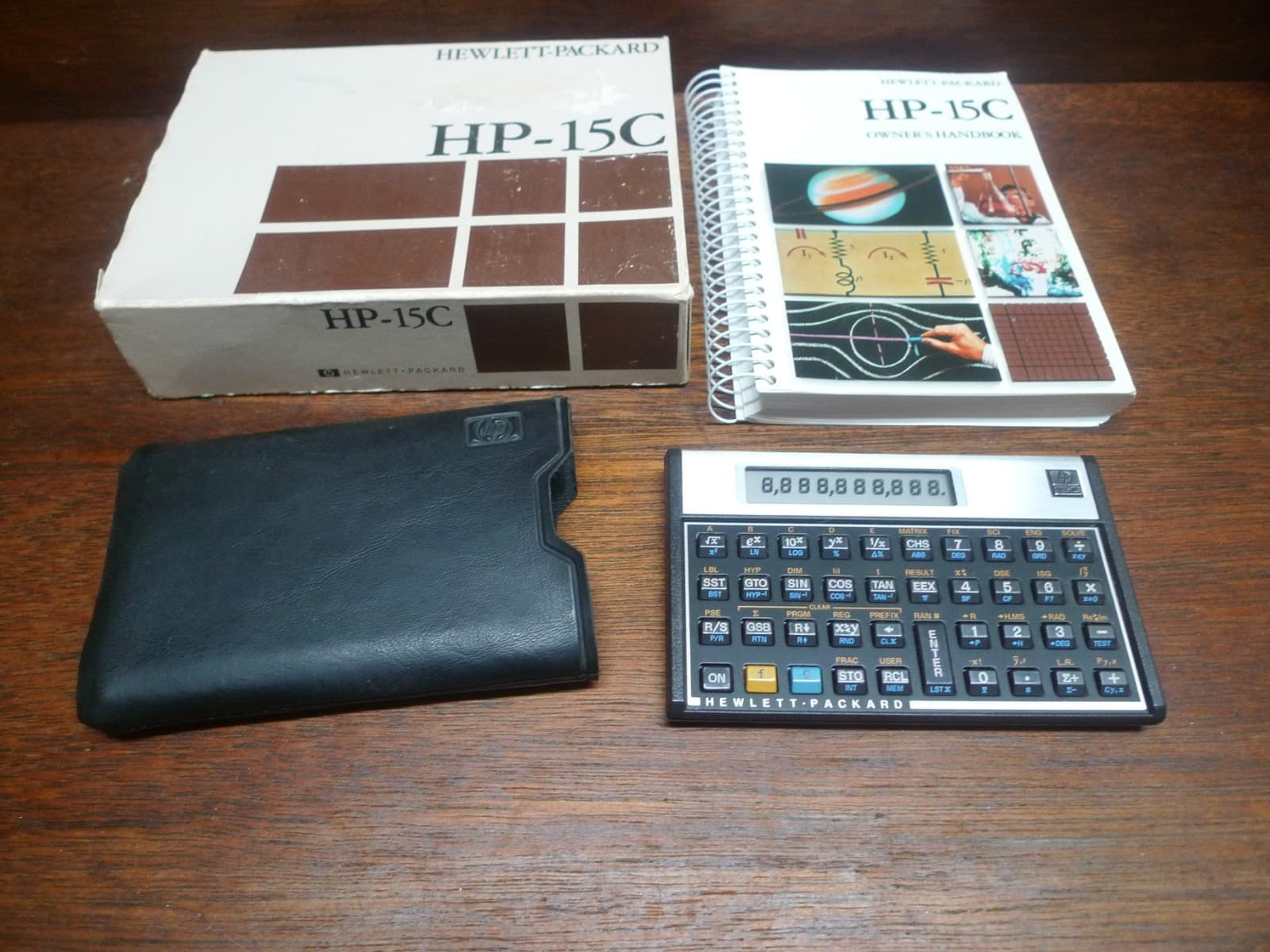 HP-15C HIGH END PROGRAMMABLE RPN CALCULATOR NEAR MIB WORKS PERFECTLY