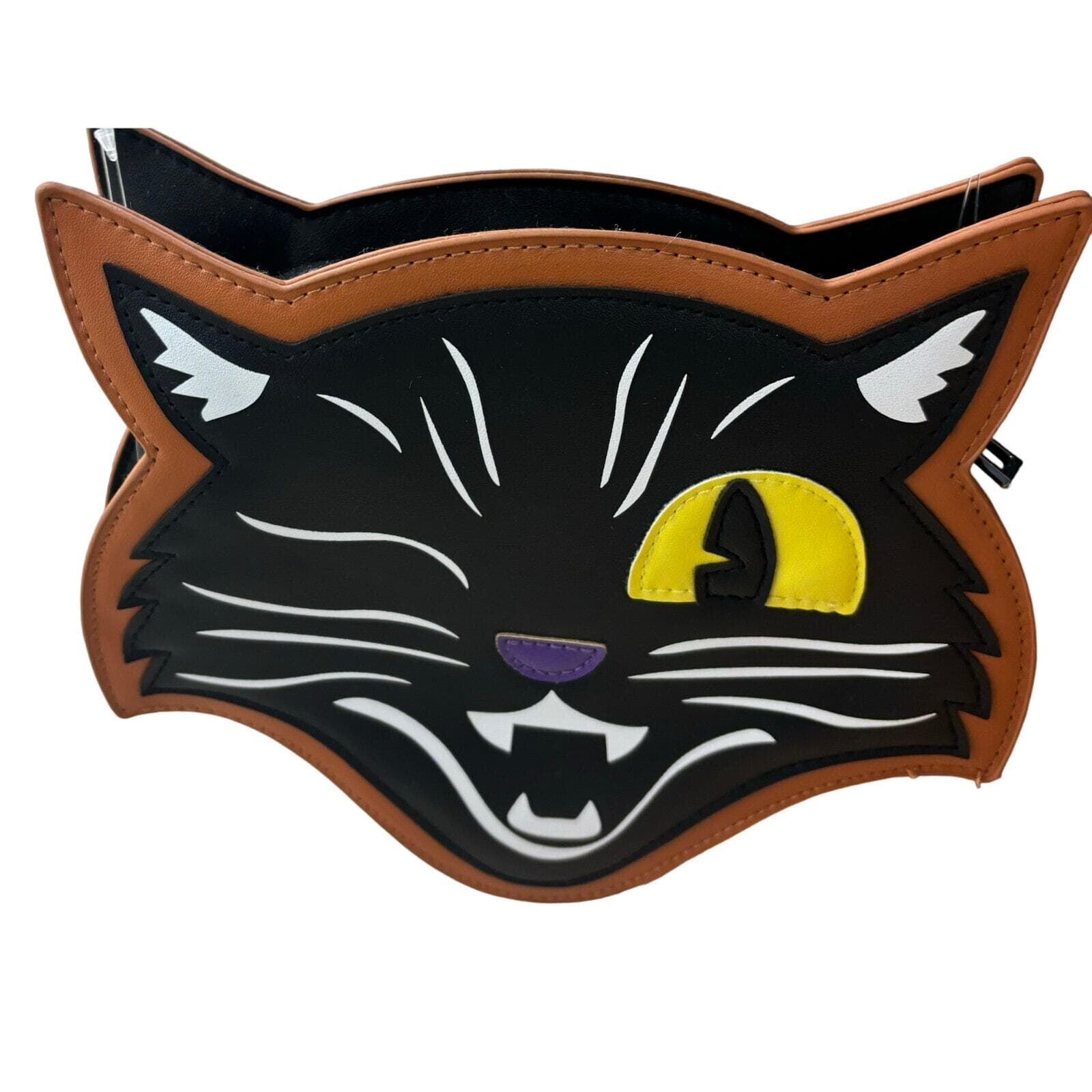 Vintage cat crossbody purse.