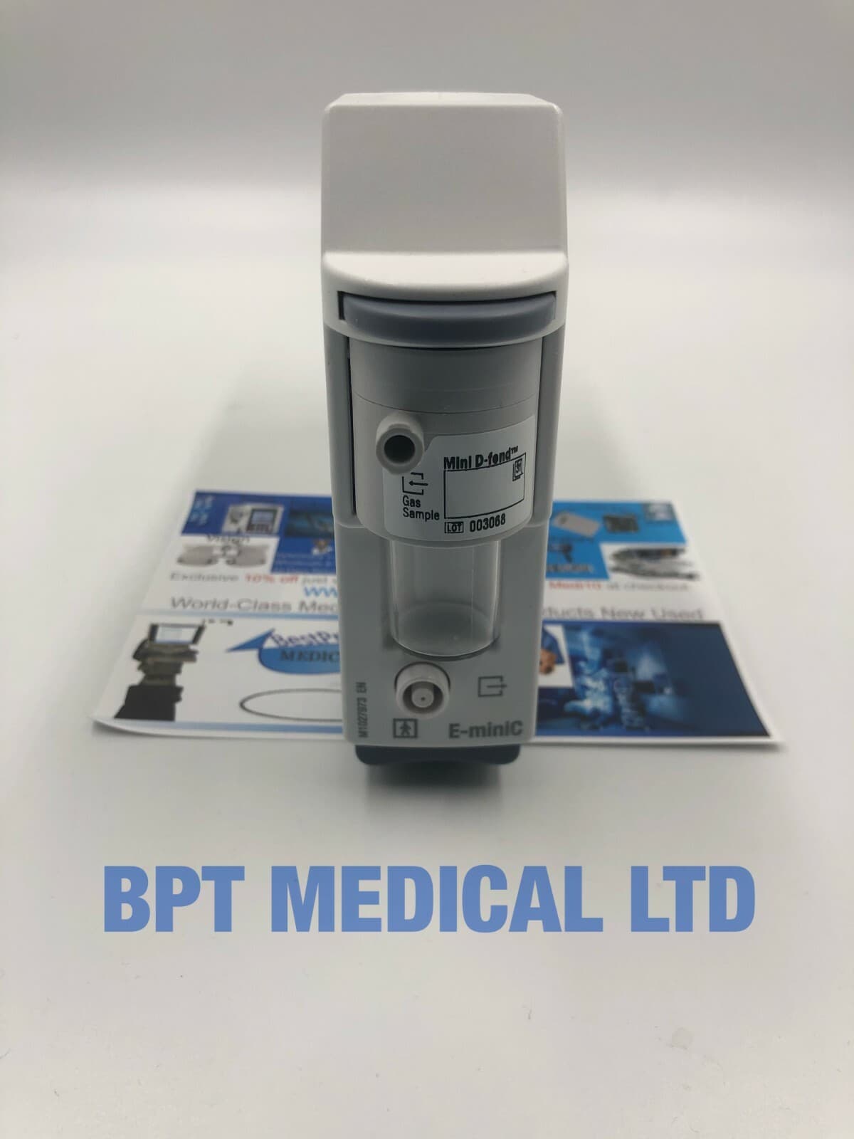 GE E-MINIC-00 CO2 Gas MODULE With WATER TRAP FOR Monitors TESTED UK DATEX OHMEDA