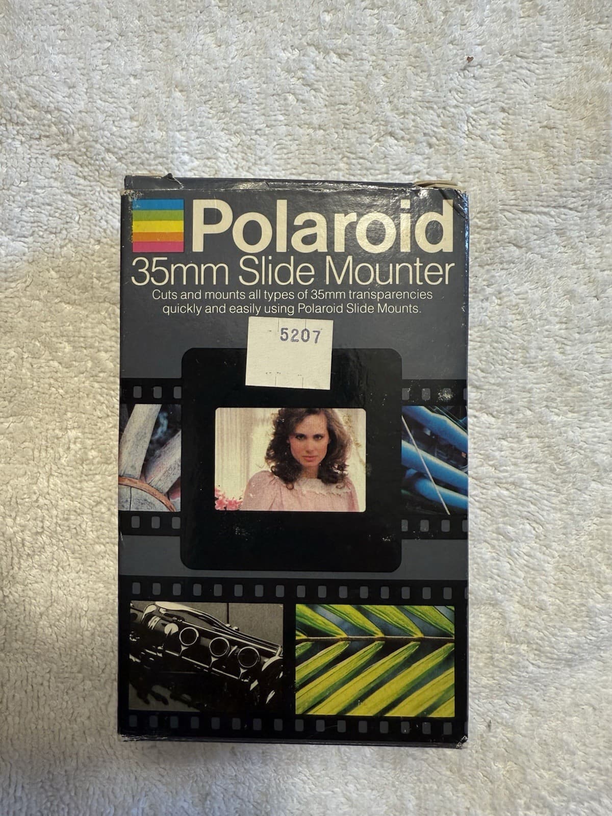 Polaroid 35mm Slide Mounter Transparency Film Cutter NEW in Original Box