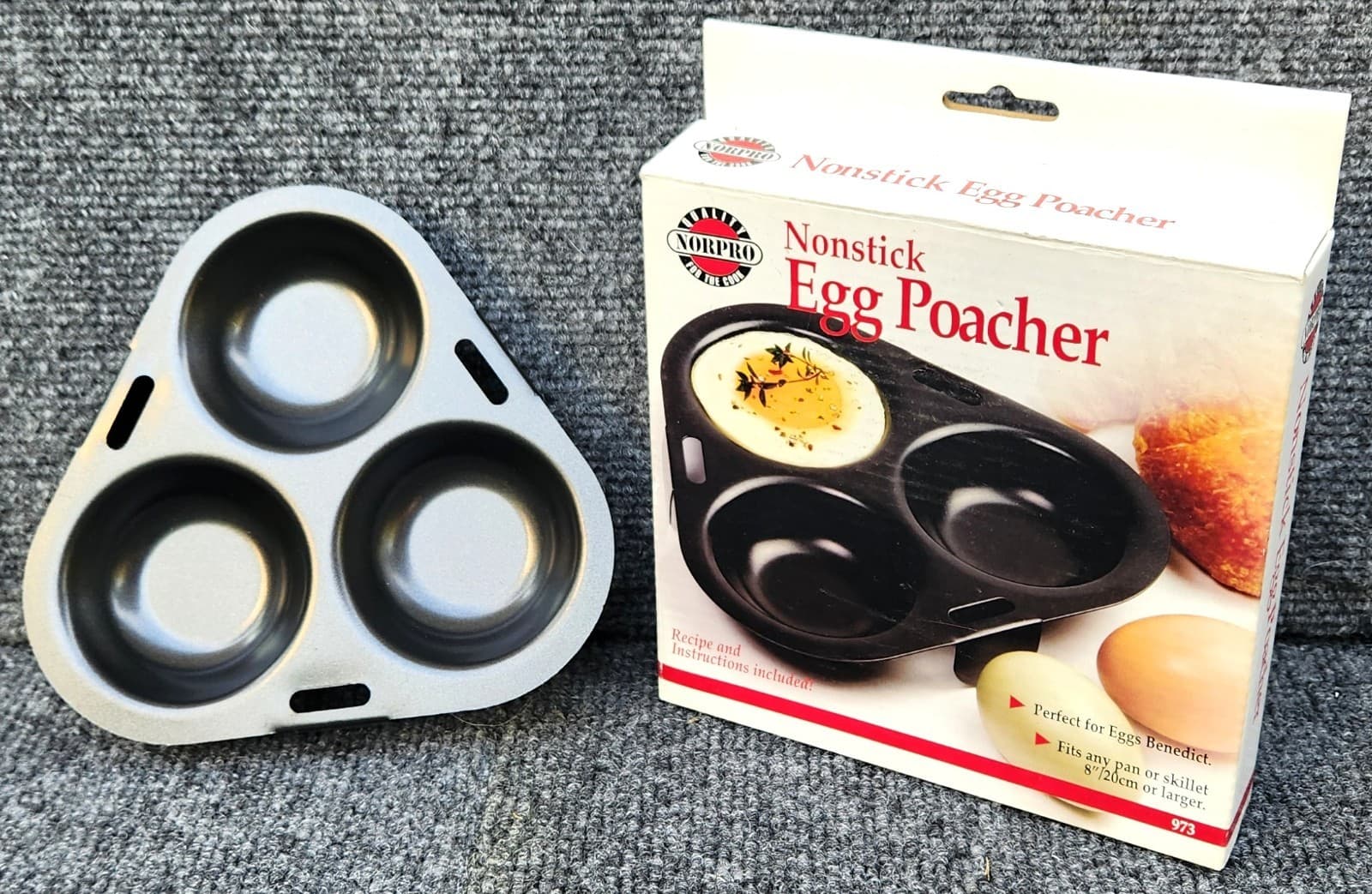 Norpro Nonstick Egg Poacher (NIB)