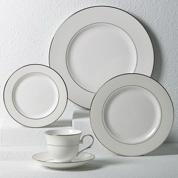 LENOX - Opal Innocence Stripe - 5 Piece Place Setting - BRAND NEW BOXED