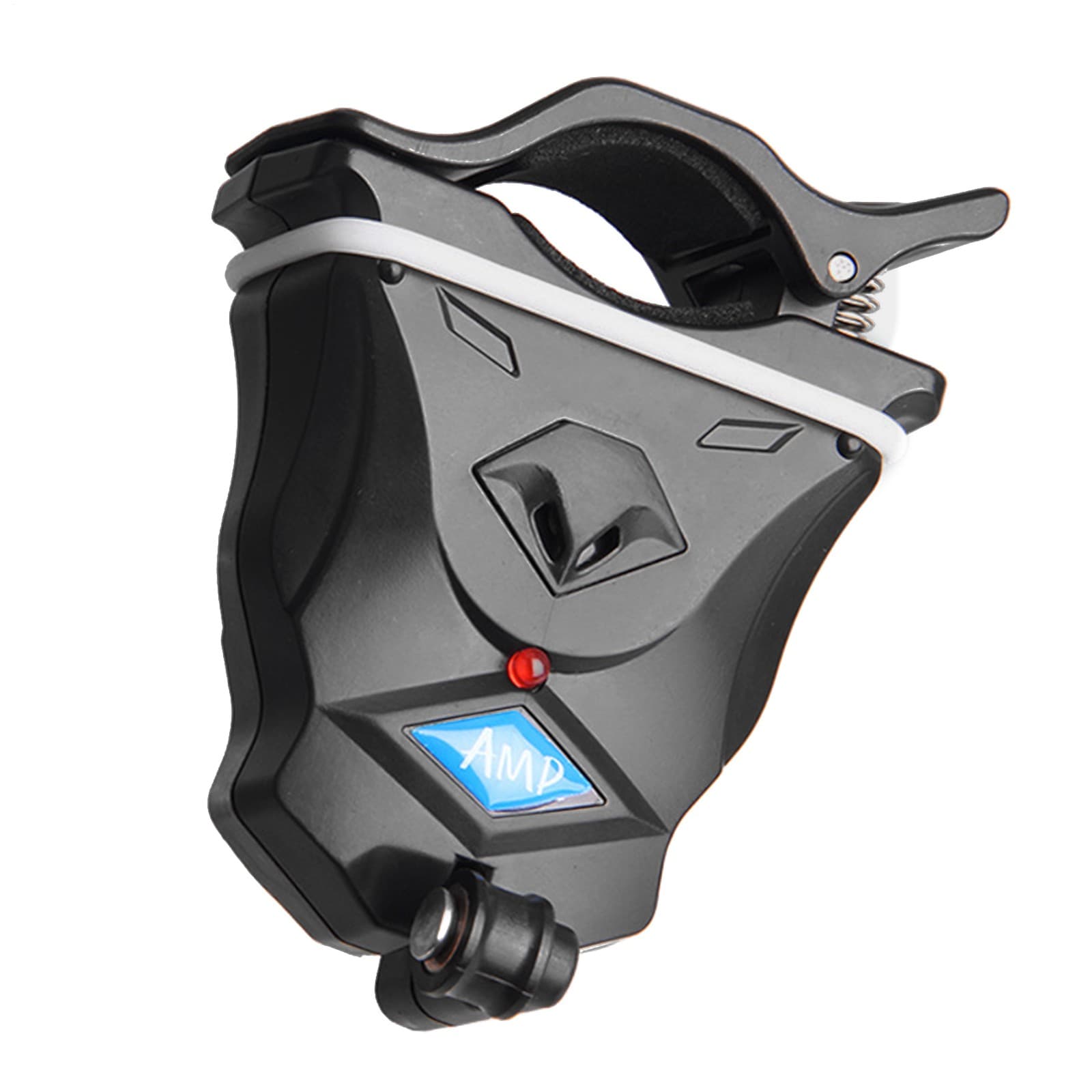 Light Ring Double Alarm Mode Fishing Bite Sound Alert Bell Clip On Fish Rod