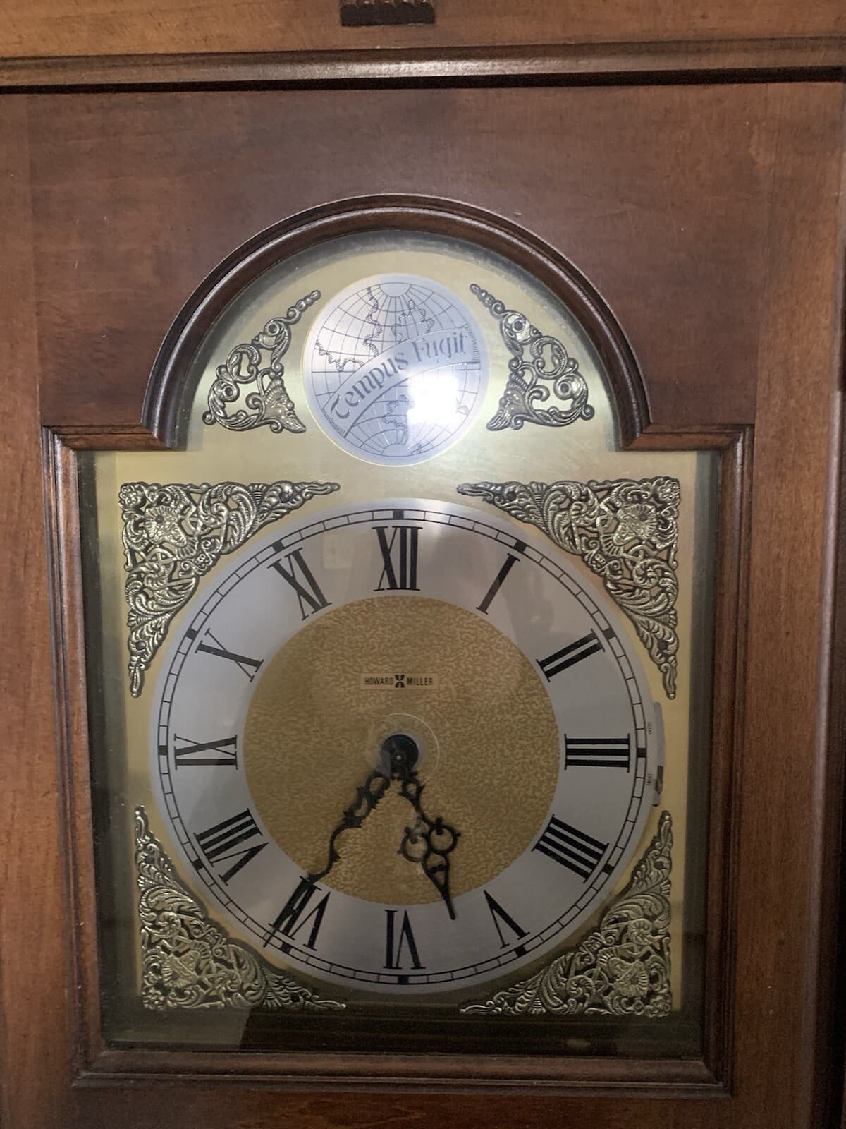 tempus fugit howard miller grandfather Clock