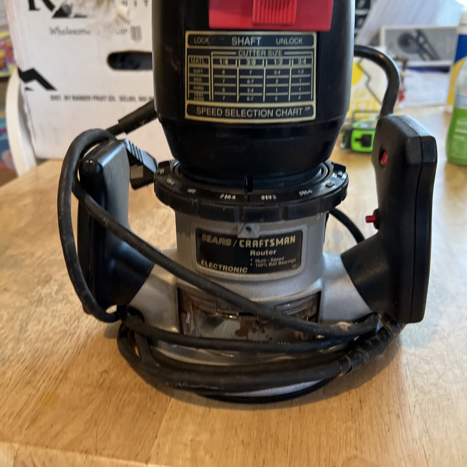 Craftsman 315.174771 Electronic Router 25000 MAX RPM