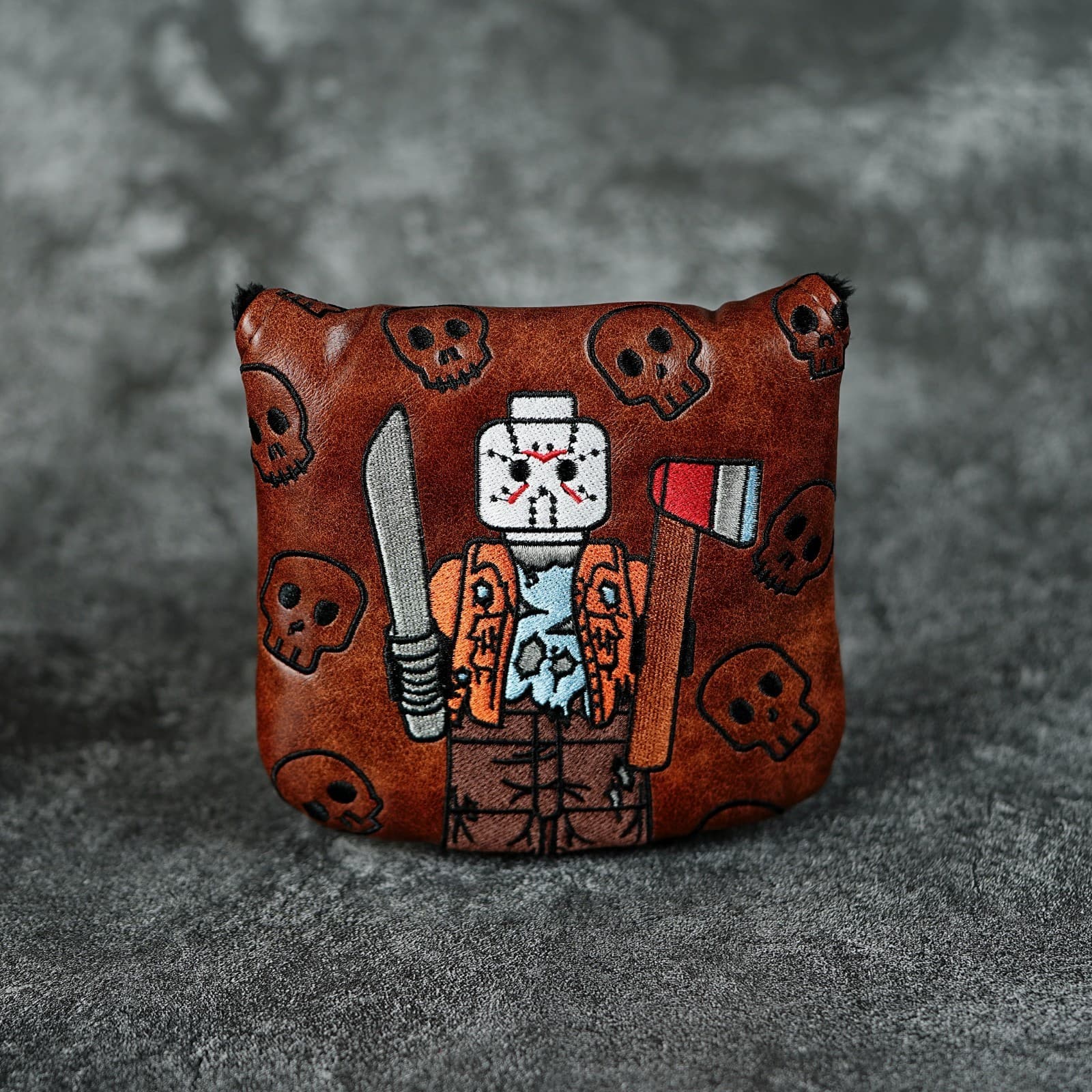 Jason Voorhees Friday The 13th Inspired Mallet Putter Headcover Fit TM SPIDER