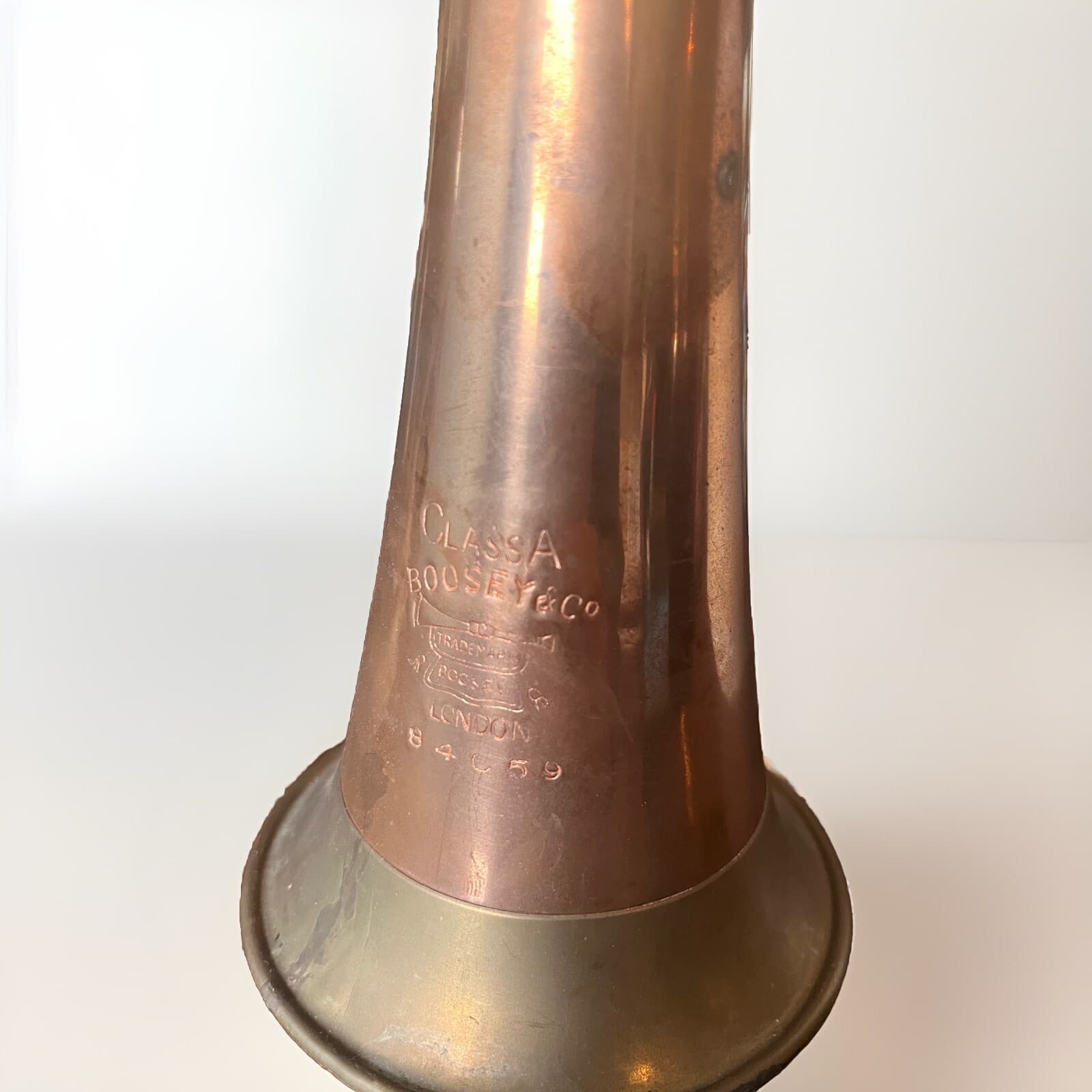 Boosey & Co 1912 Copper And Brass Hunting Horn