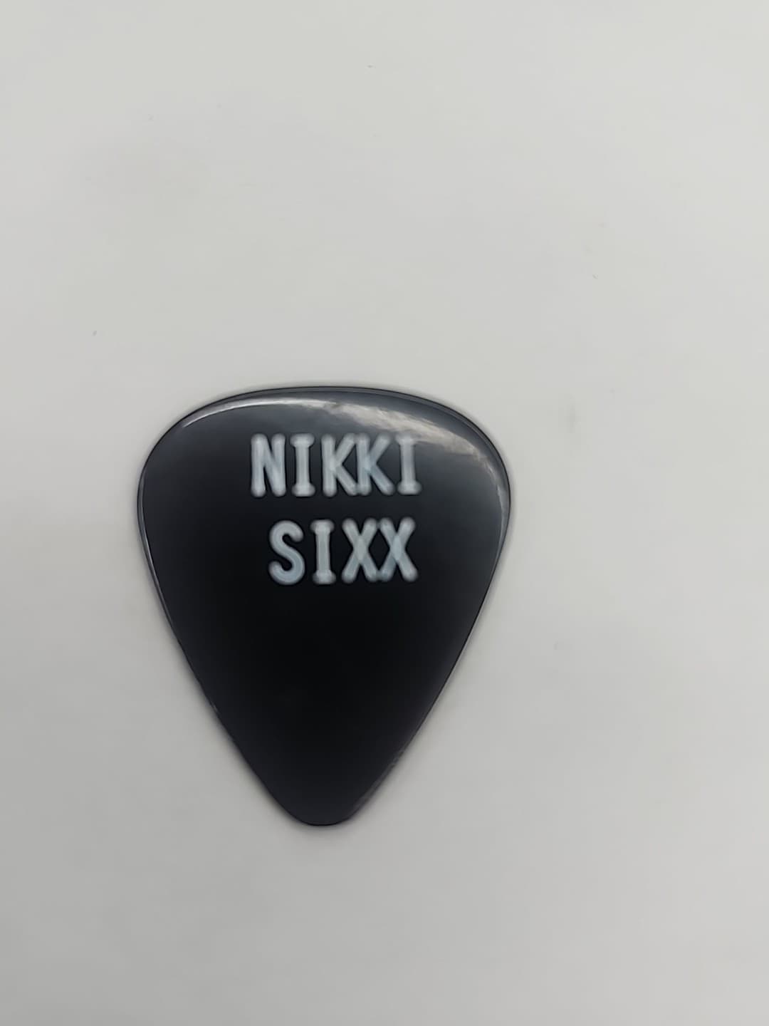 Nikki Sixx Motley Crue Used Guitar Pick