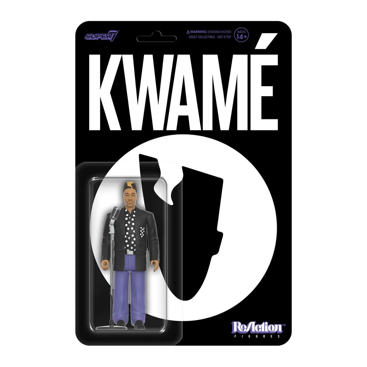 Kwame Super 7 Reaction Action Figure