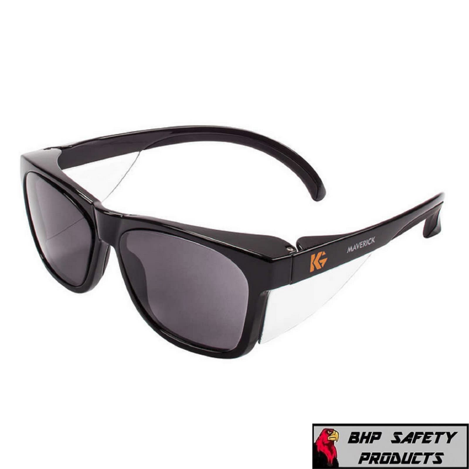 KLEENGUARD MAVERICK ANTI-FOG SAFETY GLASSES w/ INTEGRATED SIDE SHIELDS (1 PAIR)