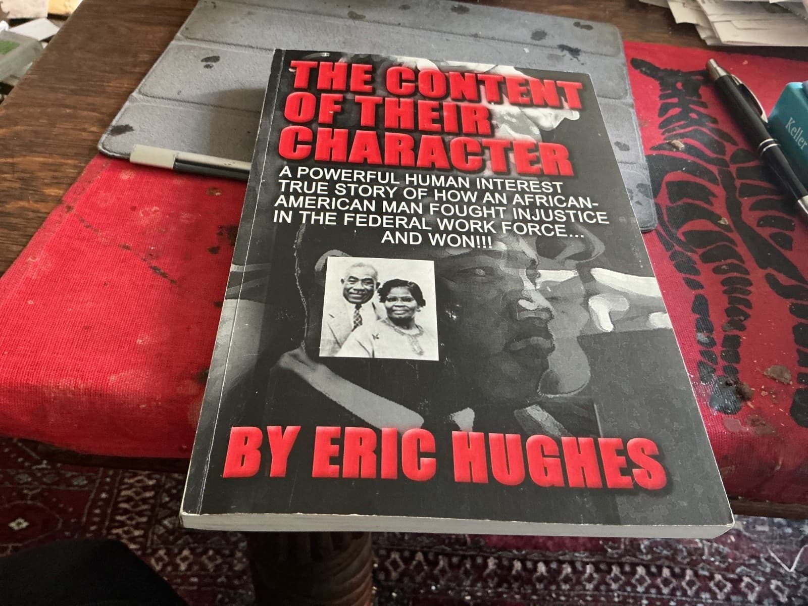 Eric Hughes, Content of their Character, Inscribed, African-American Federal