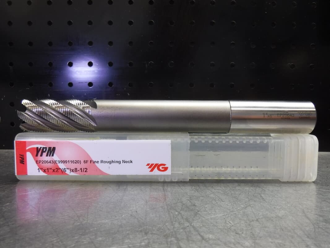 YG-1 1" 35° HSSPM Helix Fine Pitch Roughing Endmill 6 Flute EP20643 (LOC3698B)