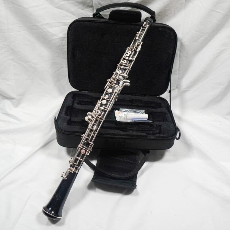 Fox 400 Full Conservatory Professional Oboe, Overhauled, Beautiful Left F,Renard