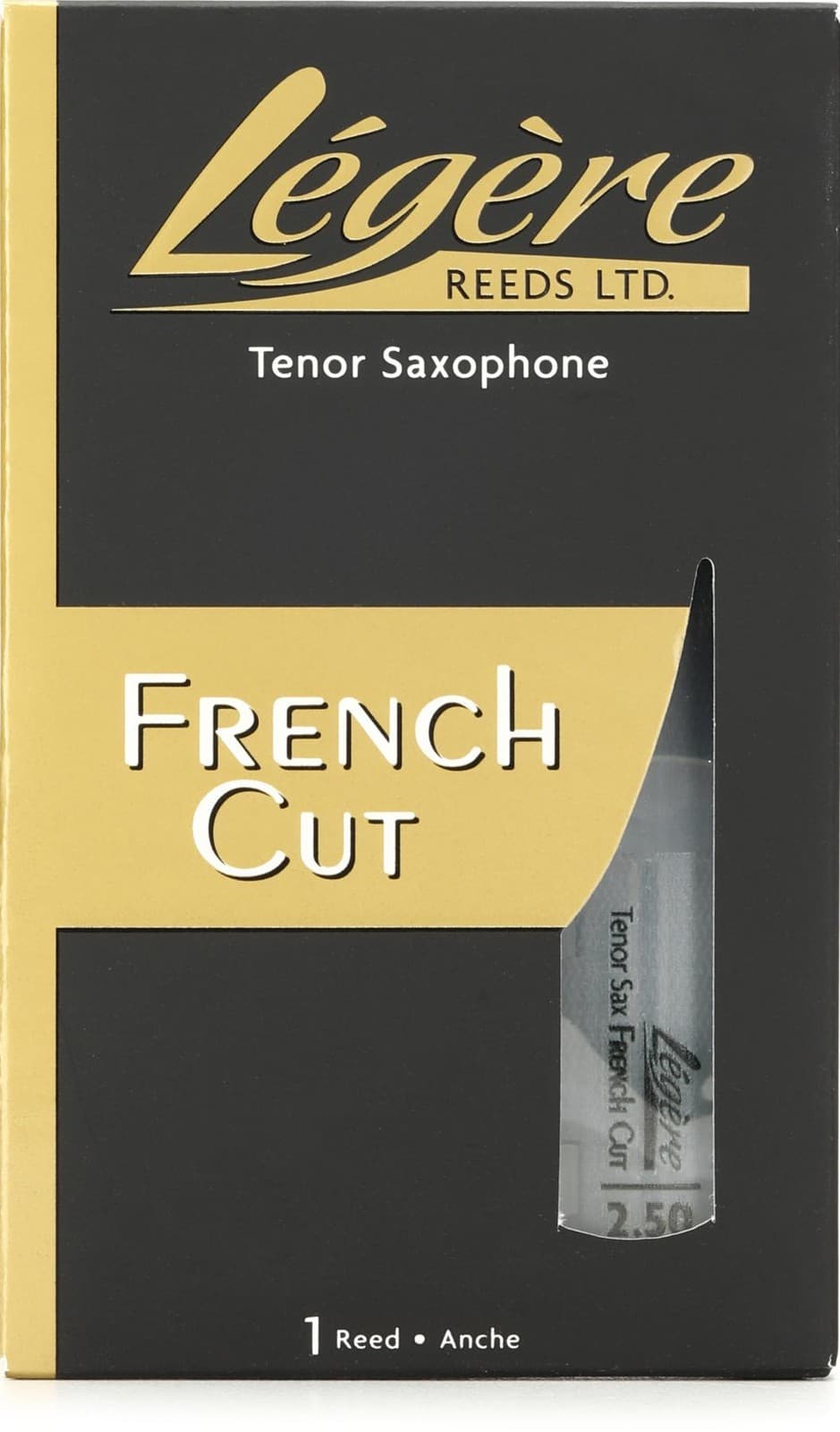 Legere French Cut Tenor Saxophone Reed - 2.50