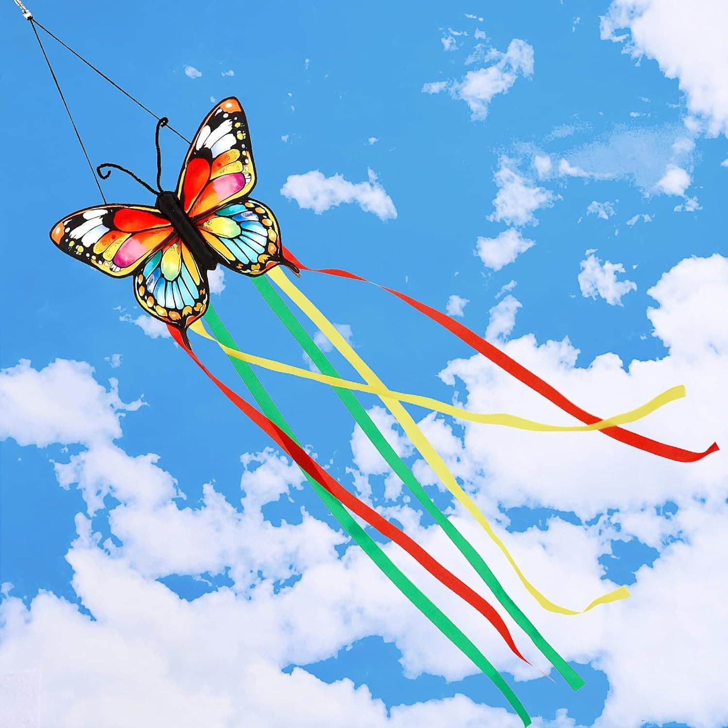 Butterfly Windsock for outside Heavy Duty Wind Socks Spring Summer Durable Outdo