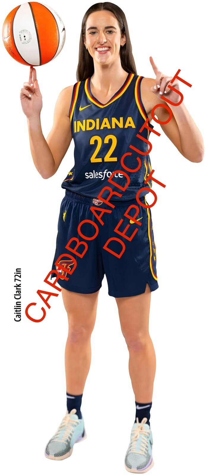 Caitlin Clark Life Size Cardboard Cutout Free Shipping! LAST ONE IN STOCK