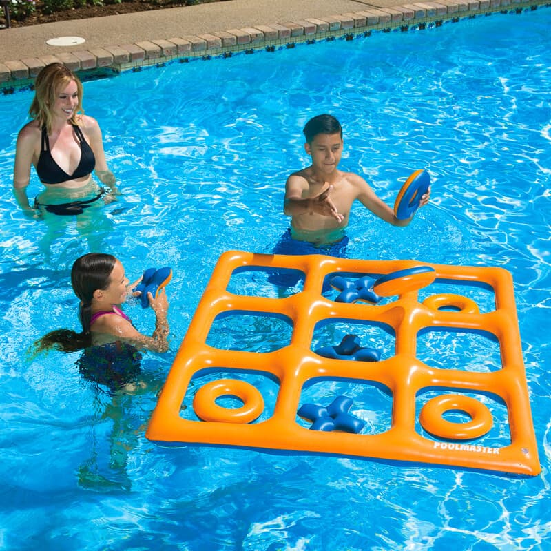 Poolmaster 86182 Tic Tac Toe Toss Game Swimming Pool or Backyard NEW