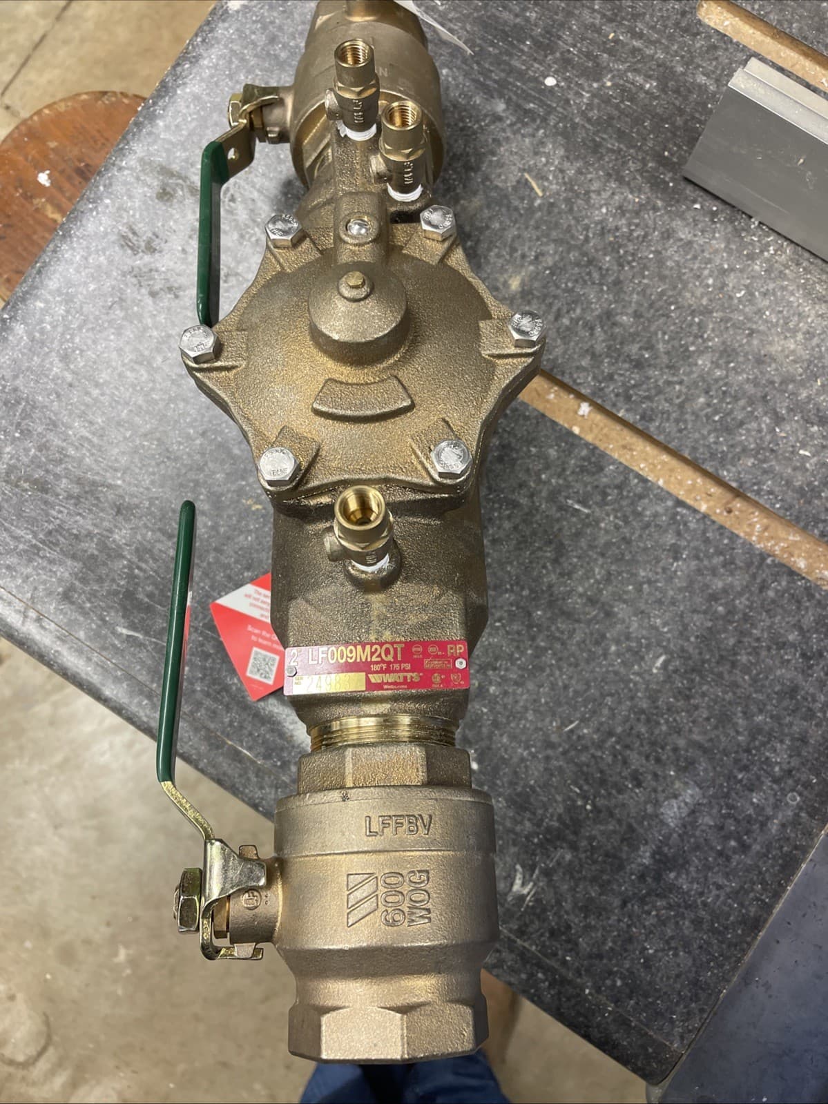 Watts 2” LF009M2-QT-FS Reduced Pressure Zone Assembly