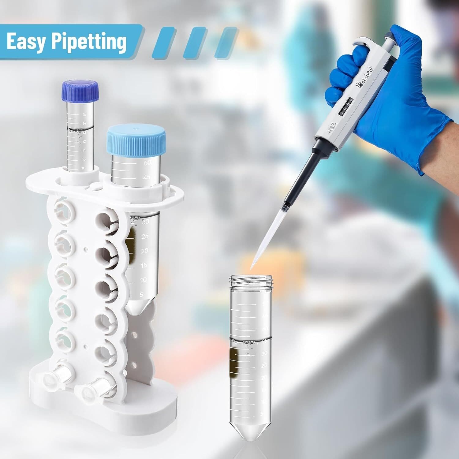 1.5ml*12+15ml*1+50ml*1 Magnetic Bead Rack Separator for DNA/RNA Purification USA