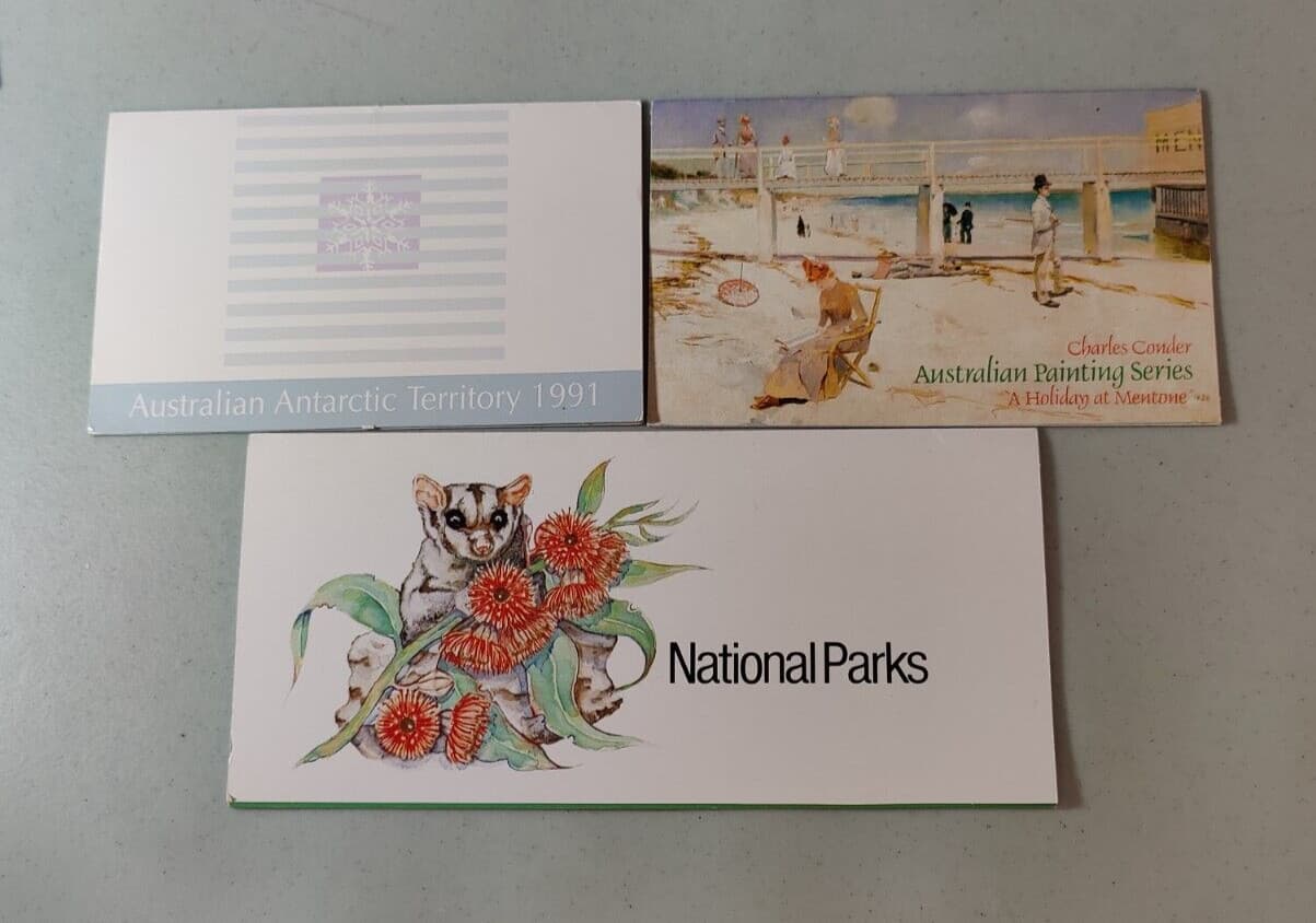 Lot of 3 1980 British Post Office SECOND MINIATURE SHEET MNH + Info Sheet