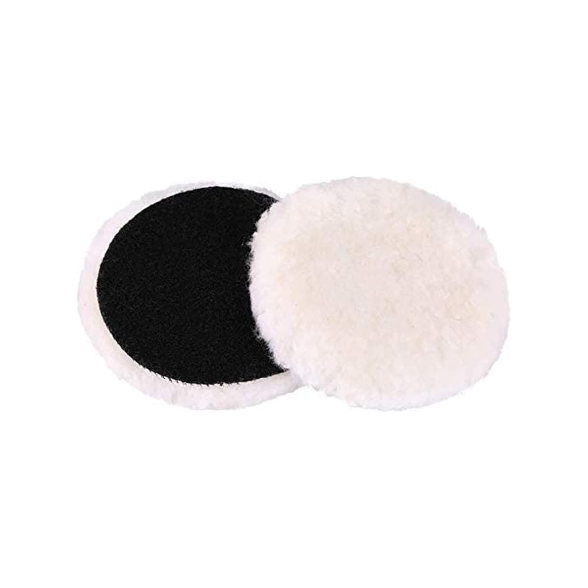 2/4 PACK 7 Inch Wool Buffing Pads Soft Car Buffer Backing Pads Polishing Wheels