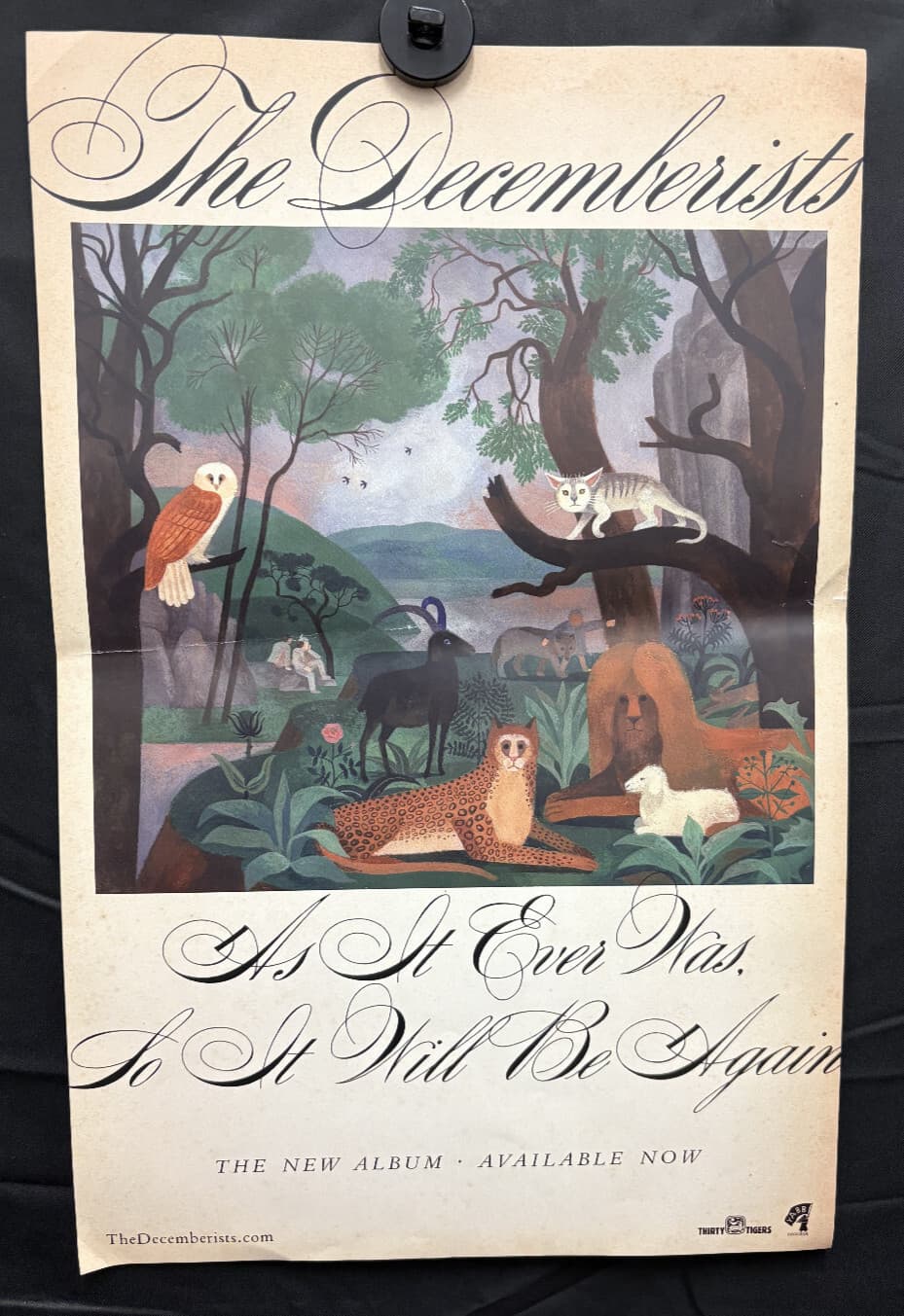The Decemberists - As It Ever Was, So It Will Be Again - 2024 Promo Poster Flat