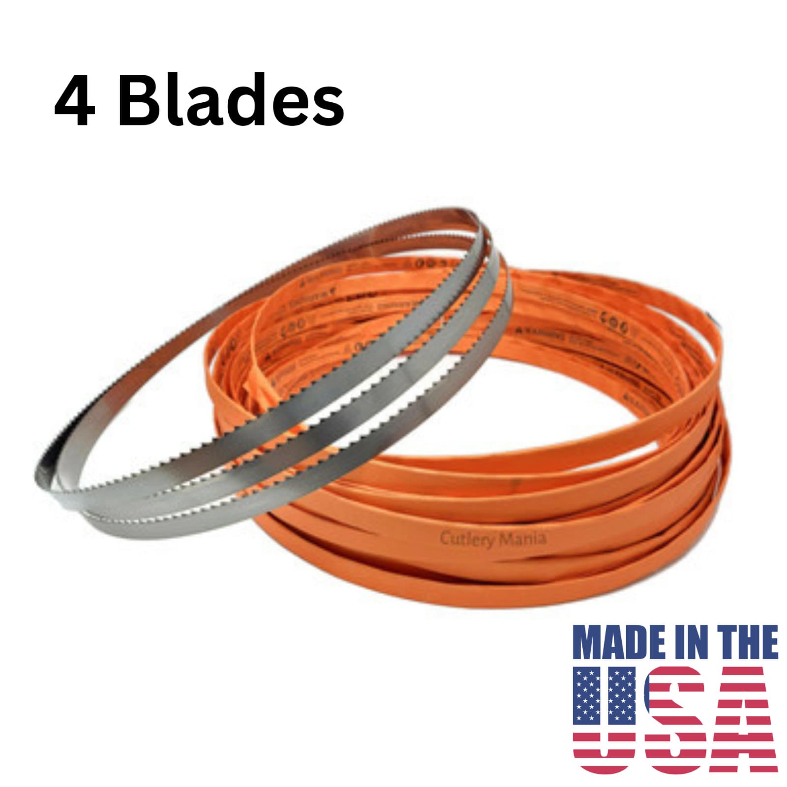 Meat Band Saw Blade 120 Inch 3TPI 5/8 X .022 (4 Pack)