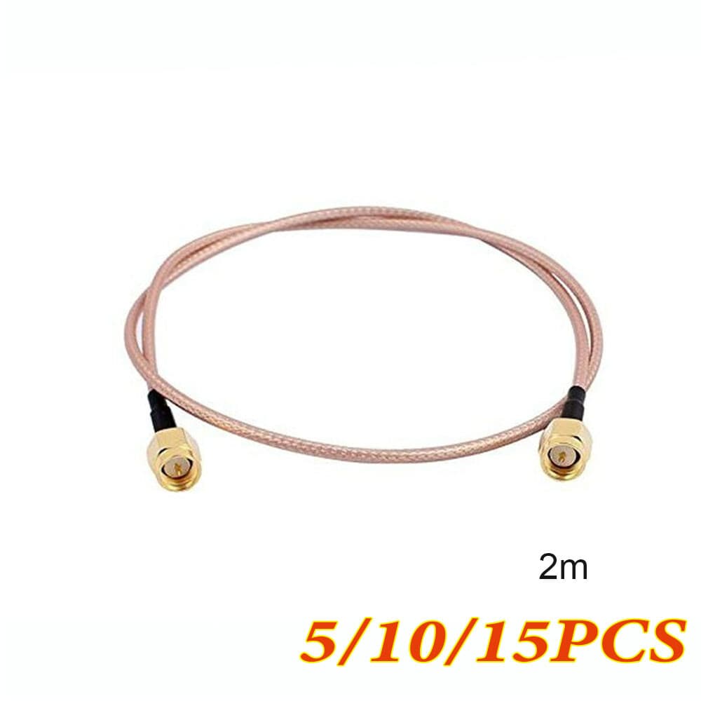 Lot of RG316 SMA Male to SMA Male Plug Connector RF Coaxial Jumper pigtail Cable