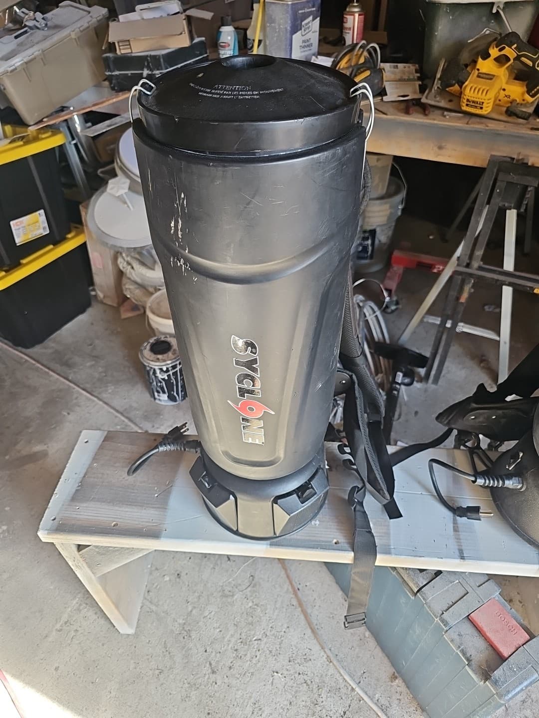 Syclone H10qbp Backpack Vacuum