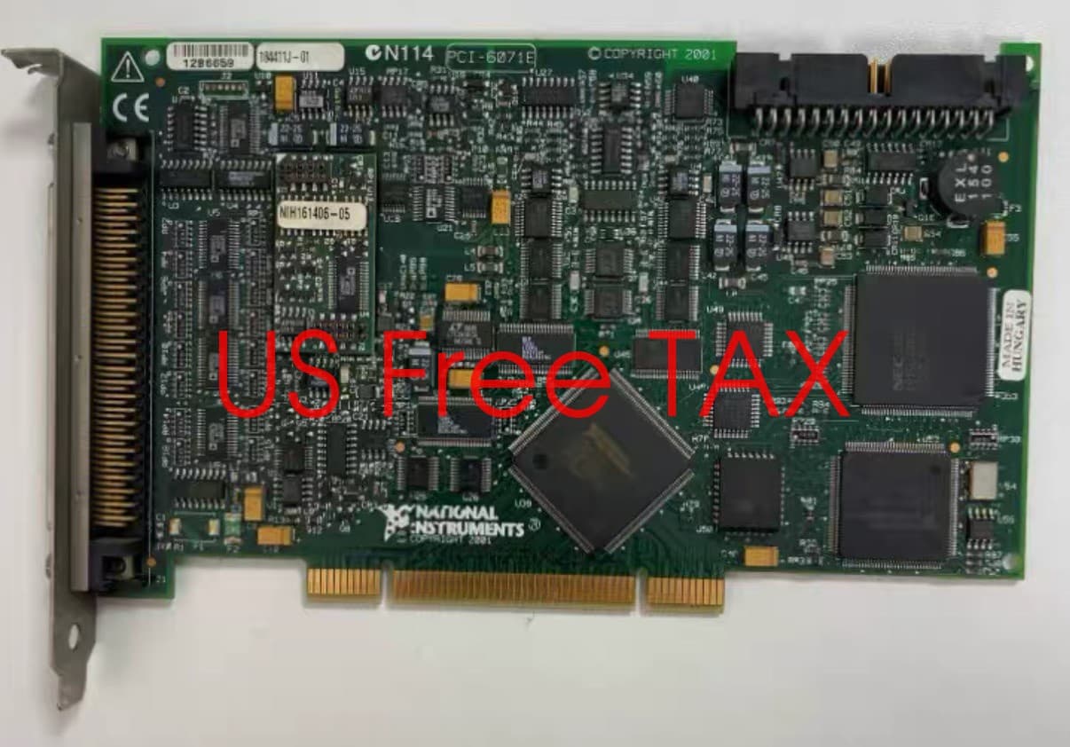 National Instruments PCI-6071E NI DAQ Card 1.25MS/sec Analog Input Multifunction
