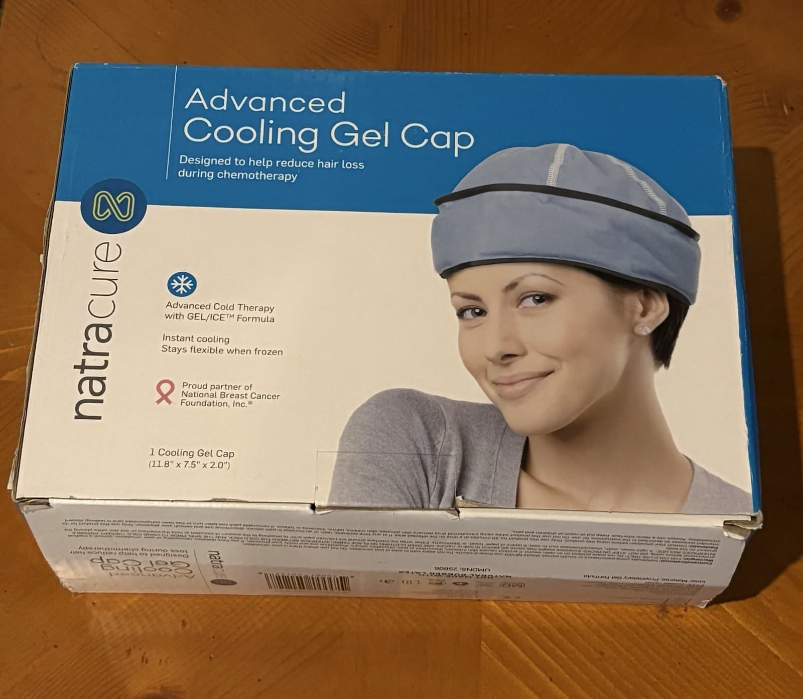 Natra Cure Advanced Instant Cooling Gel Cap Reduce Hair Loss During Chemotherapy