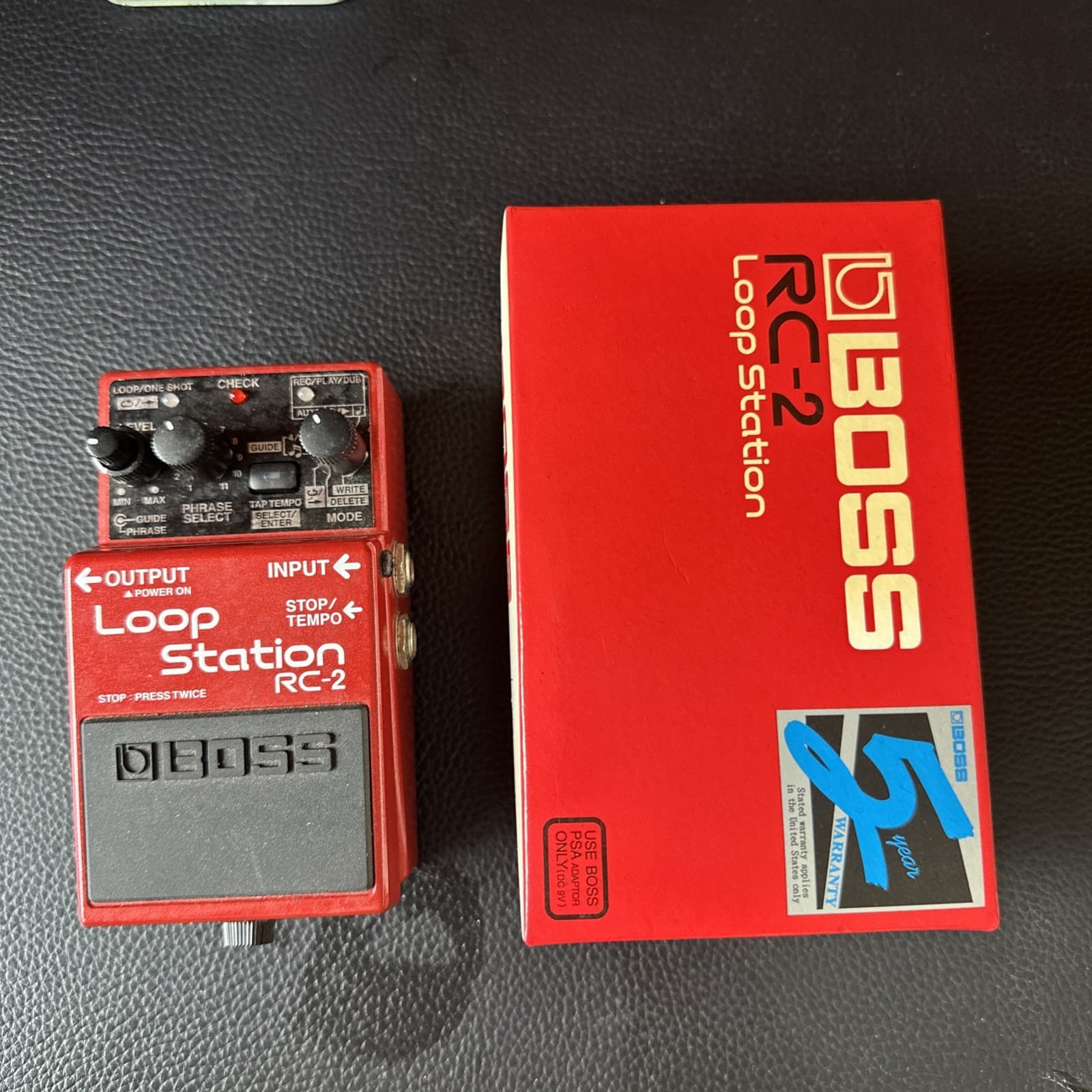 BOSS RC-2 Loop Station Looper pedal