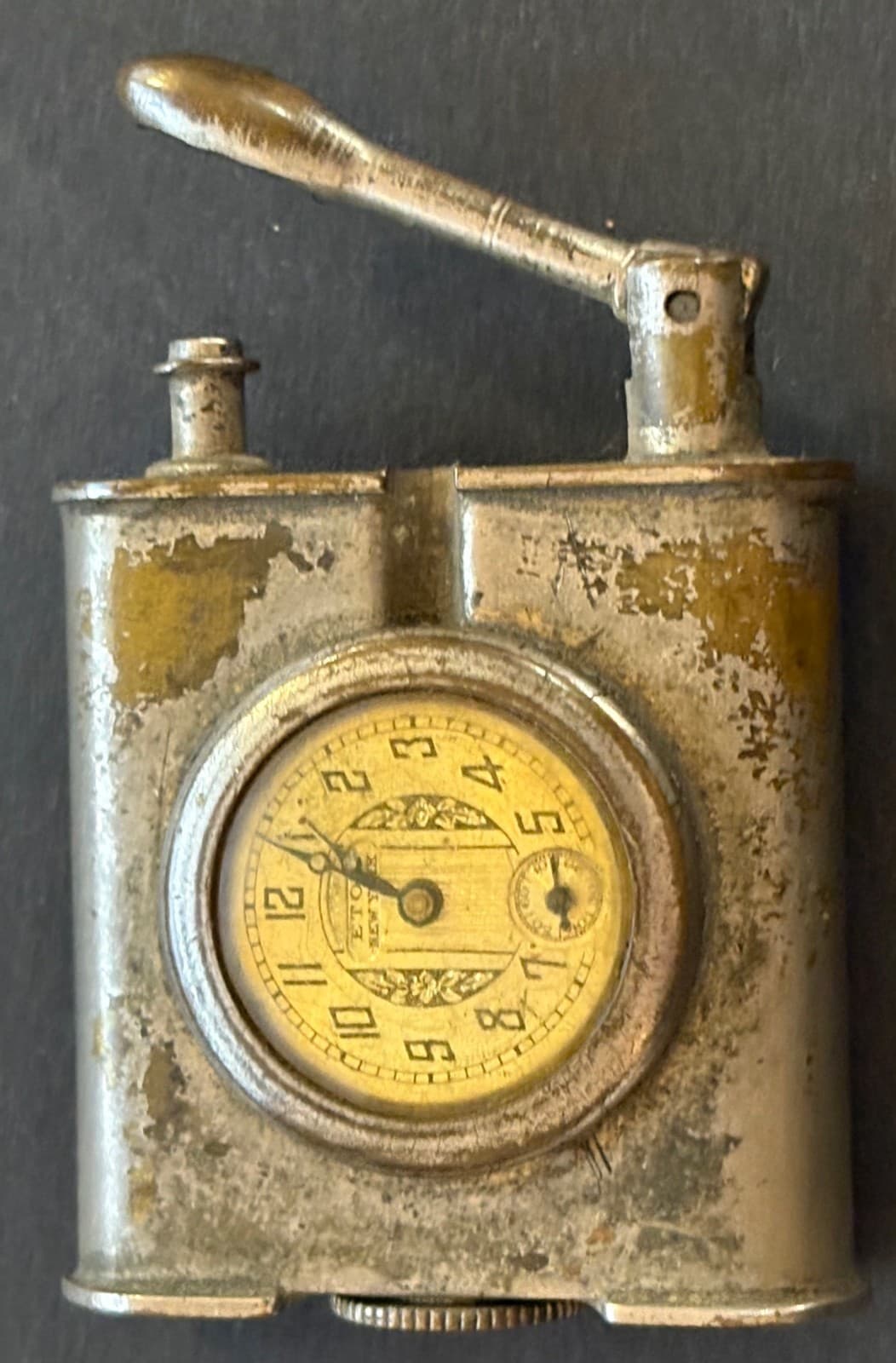 Vintage 1920s 30s Eaton Watch Lift Arm Lighter missing piece