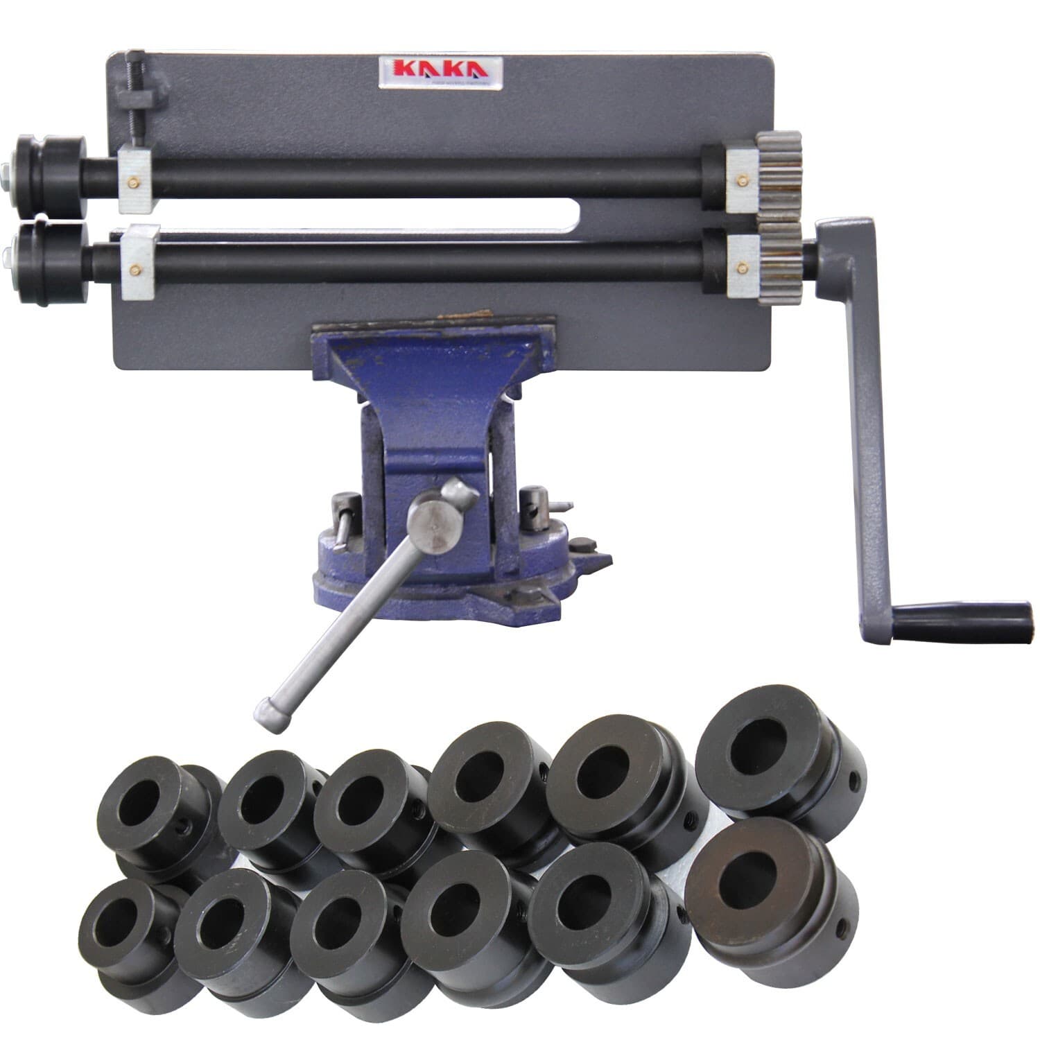 Bead Roller with Dies, 18-In Depth, 18Ga Sheet Metal Rotary Forming Machine RM18