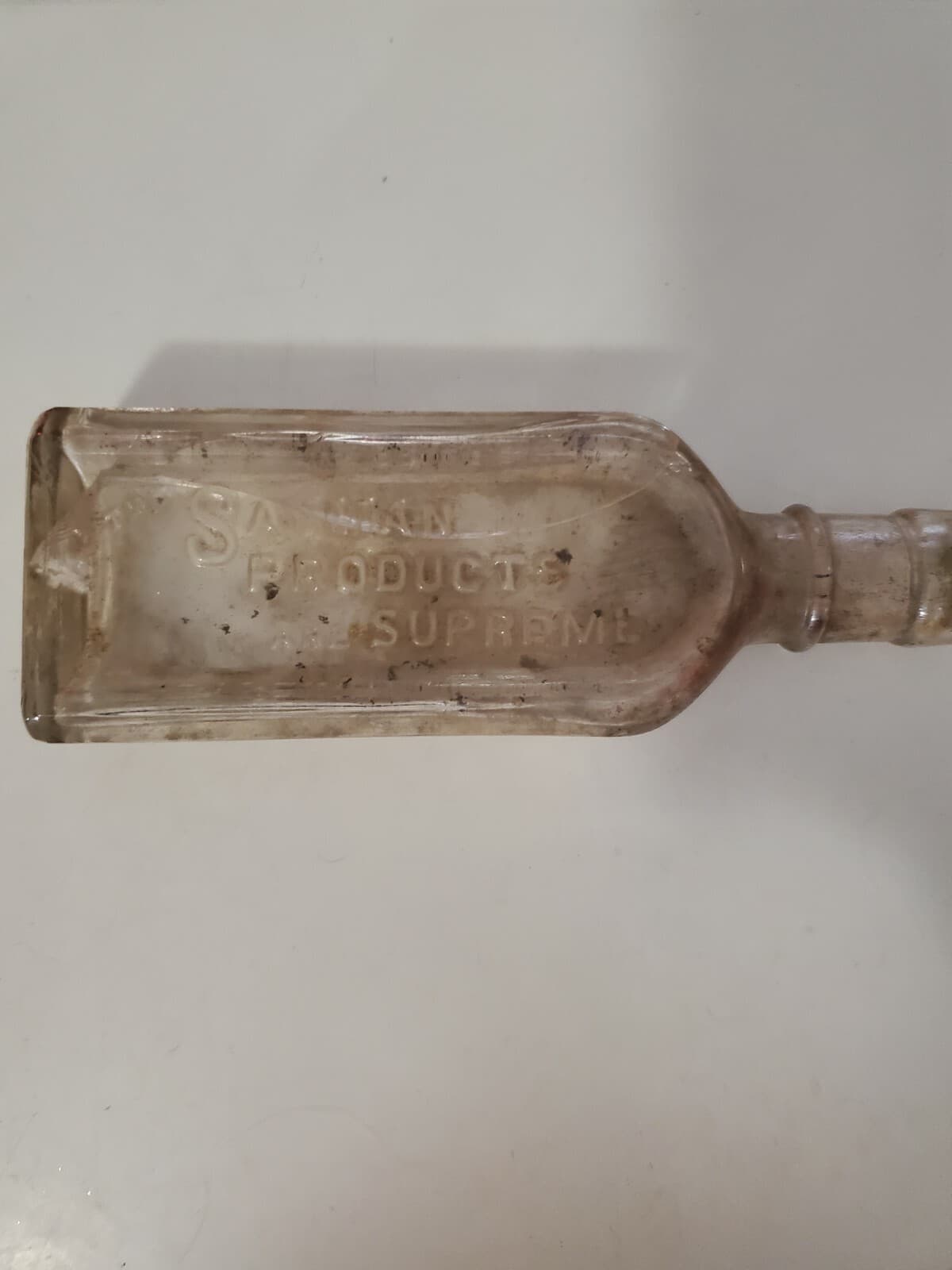 Dr. T.M. Sayman Products Are Supreme St. Louis, MO. Medicine Bottle Antique